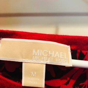 Michael Kors sweater with split back size medium